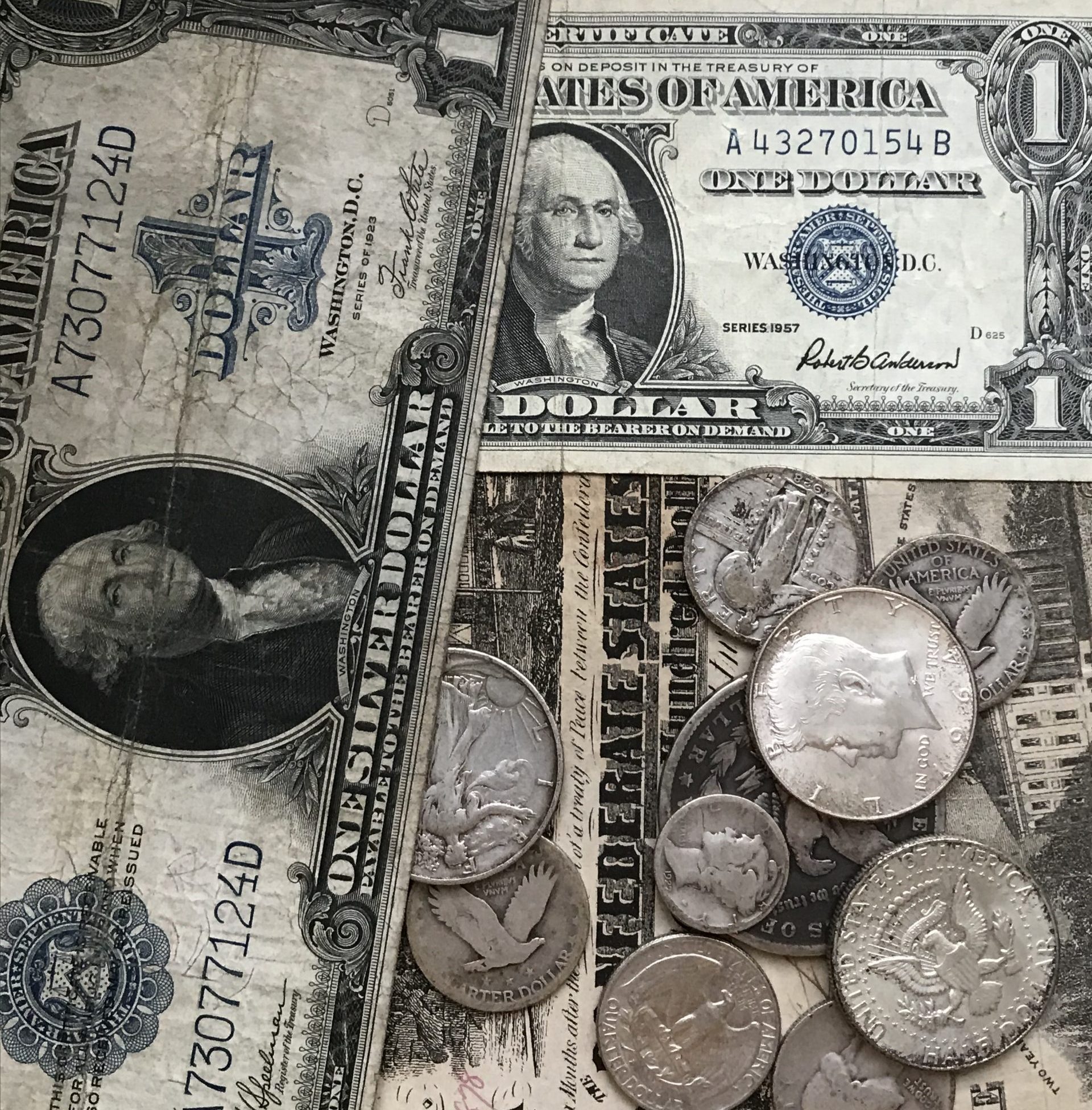 USA Coins and Paper Money