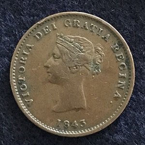 New Brunswick 1843 Penny