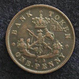 Bank of Upper Canada token