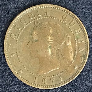 Prince Edward Island 1871 penny