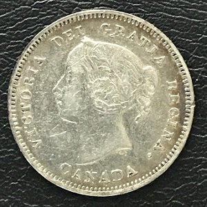 oval '0' 5 cents canada