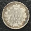 1900 Canada 5 Cents silver