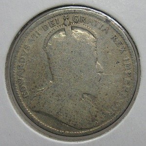 1903 Canada quarter silver