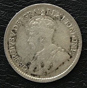 5 cents canada 1918