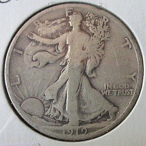 US 1919 half dollar