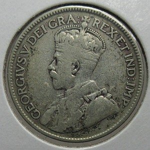 1929 quarter Canada