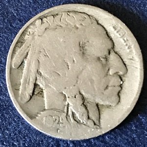 1929 USA 5 Cents indian head