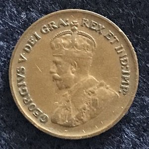 Canadian 1 cent 1932