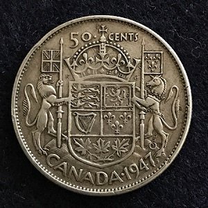 1947 Canada 50 Cent