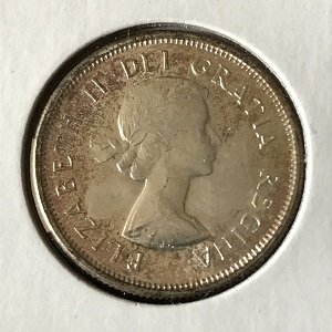 Canada 25 cents UNC