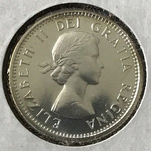 1963 Dime Canada