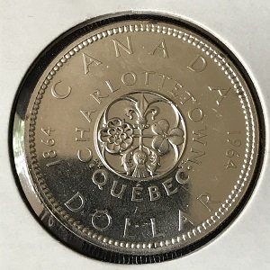 1964 Canada Silver Dollar