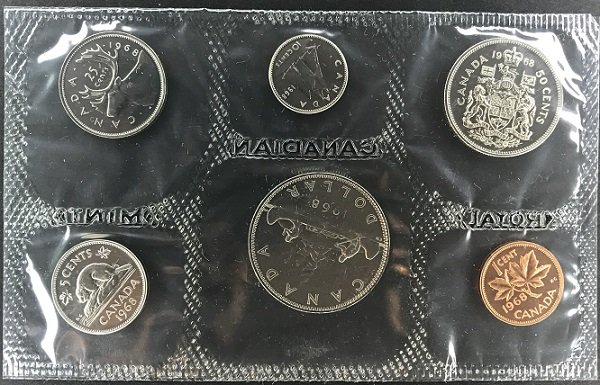 1968 Proof Like Set canada