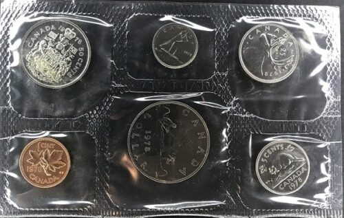 1978 cCanada coin set Proof Like