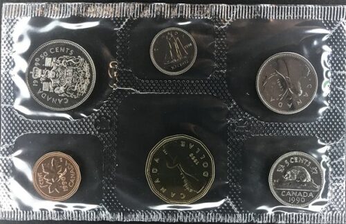 1990 Canadian Coin Set