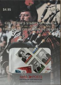 1997 quarter stamp pack Canada