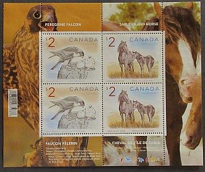 #1691 Horse and Falcon Stamp