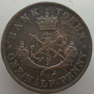 Bank of Upper Canada 1854