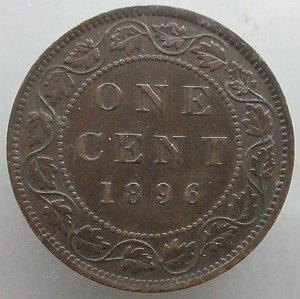 1896 large cent canada