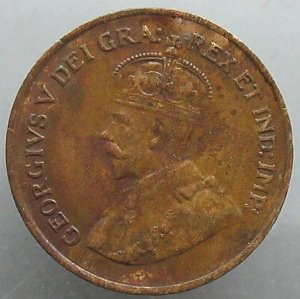 1926 1 cent Canadian key date