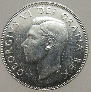 1952 50 cent Canada