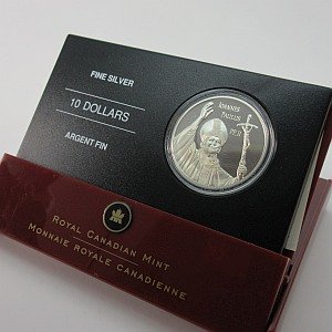 2005 $10 Pope Paul Coin