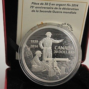 Canadian $30 silver