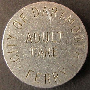 Nova Scotia Dartmouth Ferry Token